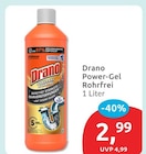 Power-Gel Rohrfrei von Drano im aktuellen budni Prospekt für 2,99 €