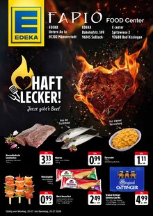 Aktueller EDEKA Prospekt (Bad Neustadt (Saale)) EDEKA Prospekt mit 2 Seiten (Bad Neustadt (Saale))