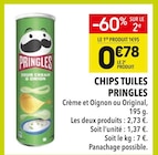 Chips tuiles - Pringles dans le catalogue Supeco
