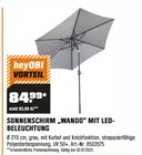 OBI Berlin - Sonnenschirm Wando Angebot im Prospekt Sonnenschirm Wando bei OBI im Berlin Prospekt für 84,99 €