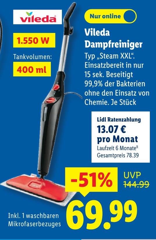 Dampfreiniger Typ 'Steam XXL'