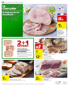 Promo Saucisson Sec dans le catalogue Carrefour du moment à la page 32