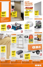 Autoanhänger im OBI Prospekt in Gotha Aktueller OBI Prospekt mit Autoanhänger, "SUPER DEALS IM AUGUST!", Seite 4