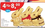 Goldhase von Lindt im aktuellen budni Prospekt