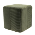 Pouf carre velours cotele large - B&M à La Rochelle Pouf carre velours cotele large en promo chez B&M La Rochelle à 19,99 €
