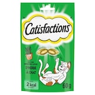 Dreamies CATISFACTIONS Friandises pour chat et chaton Herbe aux chats 6x60 g - Dreamies en promo à 10,79 € chez Maxi Zoo Dreamies CATISFACTIONS Friandises pour chat et chaton Herbe aux chats 6x60 g - Dreamies dans le catalogue Maxi Zoo