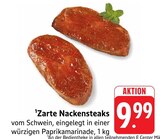 Zarte Nackensteaks im Angebot bei E center in Ulm Zarte Nackensteaks Angebote bei E center Ulm für 9,99 €