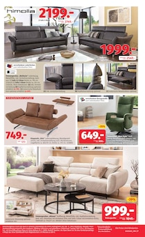 Sofa im aktuellen Segmüller Prospekt (Nürnberg) Sofa im Segmüller Prospekt "ZUM GLÜCK GIBT’S SEGMÜLLER" mit 18 Seiten (Nürnberg)