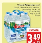 Mineralwasser Classic Angebote von Vitrex bei E center Castrop-Rauxel für 3,49 €