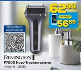 F7000 Nass-Trockenrasierer Angebote von Remington bei EURONICS Iserlohn für 56,69 €