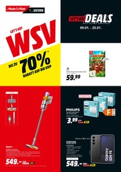 Staubsauger im MediaMarkt Saturn Prospekt in Kaufbeuren Aktueller MediaMarkt Saturn Prospekt mit Staubsauger, "LET'S GO! WSV", Seite 1