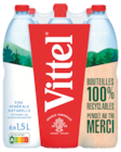 Le 2ème à -50% sur la gamme d’eau minérale naturelle vittel - VITTEL en promo chez Supermarchés Match Le 2ème à -50% sur la gamme d’eau minérale naturelle vittel - VITTEL dans le catalogue Supermarchés Match