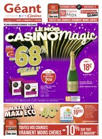Catalogue Géant Casino à Colombes, avec 60 pages Prospectus Géant Casino à Colombes, "Le mois Casinomagic", 60 pages, 30/11/2020 - 13/12/2020