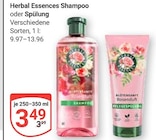 Shampoo im Angebot bei GLOBUS in Saarbrücken Shampoo Angebote von Herbal Essences bei GLOBUS Saarbrücken für 3,49 €