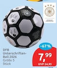 Unterschriften-Ball 2026 von DFB für 7,99 € bei budni im Angebot Unterschriften-Ball 2026 von DFB im aktuellen budni Prospekt