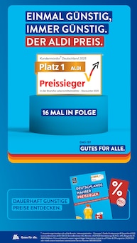 ALDI SÜD Prospekt der aktuellen Woche, gültig von 20.07.2026 bis 25.07.2026 Aktueller ALDI SÜD Prospekt "Gutes für Alle." mit 33 Seiten