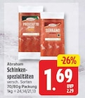 Schinkenspezialitäten von Abraham für 1,69 € bei EDEKA im Angebot Schinkenspezialitäten von Abraham im aktuellen EDEKA Prospekt