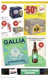 Bière Angebote im Prospekt "Casino #hyperFrais" von Géant Casino auf Seite 24
