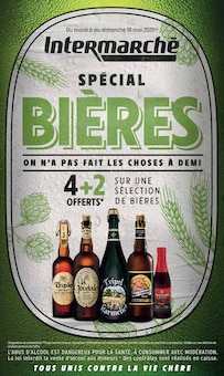 Prospectus Intermarché à Le Cendre, "SPÉCIAL BIÈRES ON N'A PAS FAIT LES CHOSES À DEMI", 16 pages de promos valables du 06/05/2025 au 18/05/2025
