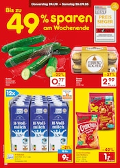 Milch im Netto Marken-Discount Prospekt in Rastatt Aktueller Netto Marken-Discount Prospekt mit Milch, "Aktuelle Angebote", Seite 46