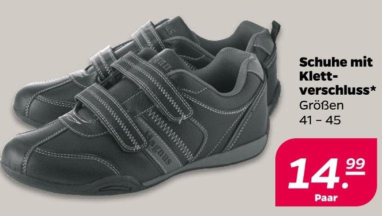 Schuhe mit Klettverschluss