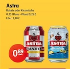 Rakete im Angebot bei Getränke Hoffmann in Dinslaken Rakete Angebote von Astra bei Getränke Hoffmann Dinslaken für 0,89 €