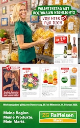ZG Raiffeisen Prospekt für Engelsbrand: "VALENTINSTAG MIT REGIONALEN HIGHLIGHTS", 8 Seiten, 05.02.2026 - 11.02.2026