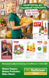 Aktueller ZG Raiffeisen Supermarkt Prospekt in Hüfingen und Umgebung, "VALENTINSTAG MIT REGIONALEN HIGHLIGHTS" mit 8 Seiten, 05.02.2026 - 11.02.2026