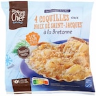 4 coquilles aux noix de Saint-Jacques à la bretonne - Toque du Chef en promo chez Lidl Boulogne-sur-Mer à 4,83 €