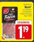 Schinken im EDEKA Prospekt Bacon von Gut&Günstig im aktuellen EDEKA Prospekt für 1,19 €