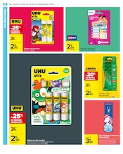 Promos Colle Tube dans le catalogue "LA RENTRÉE À PETIT PRIX" de Carrefour à la page 18