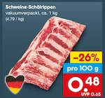 Aktuelles Schweine-Schälrippen Angebot bei Netto Marken-Discount in Solingen (Klingenstadt) ab 0,48 €