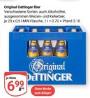 Original Oettinger Bier im Angebot bei GLOBUS in Amberg Original Oettinger Bier Angebote von Oettinger bei GLOBUS Amberg für 6,99 €