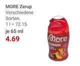 Zerup im Angebot bei GLOBUS in Altenburg Zerup Angebote von MORE bei GLOBUS Altenburg für 4,69 €