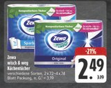 wisch & weg Küchentücher Angebote von Zewa bei E center Chemnitz für 2,49 €