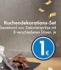Kuchendekorations-Set Angebote bei TEDi Freiburg für 1,00 €