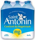 Eau Minérale Naturelle - SAINT ANTONIN en promo chez U Express Boulogne-Billancourt à 1,79 €