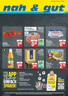 nah und gut Prospekt der Woche "Wir lieben Lebensmittel!" Seite 1, 24.11.2025 bis 29.11.2025 für Bockau Aktueller nah und gut Prospekt "Wir lieben Lebensmittel!" Seite 1 von 8 Seiten für Bockau