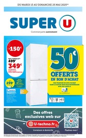 Réfrigérateur Angebote im Prospekt "Super U" von Super U Réfrigérateur Angebote im Prospekt "Super U" von Super U auf Seite 1