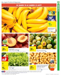 Prix et réduction Banane dans le prospectus Carrefour Market en cours Offre Banane dans le catalogue Carrefour Market du moment à la page 13