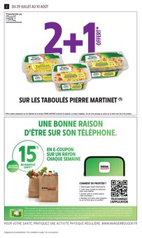 Prospectus Intermarché de la semaine "-50% DE REMISE IMMÉDIATE SUR LE 2ÈME SUR UNE SÉLECTION DE BIÈRES" avec 2 pages, valide du 29/07/2025 au 10/08/2025 pour Lyon et alentours