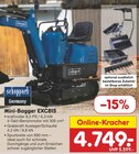 Mini-Bagger EXC815 Angebote von Scheppach bei Netto Marken-Discount Weiden für 4.749,00 €
