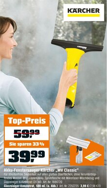OBI Velbert - Akku-Fenstersauger „WV Classic“ Akku-Fenstersauger „WV Classic“ Angebot bei OBI Velbert im Prospekt "MACH’S DIR GEMÜTLICH."