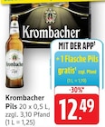Aktuelles Pils Angebot bei E center in Landau (Pfalz) ab 12,49 €