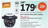 Multicuiseur intelligent Cookeo+ - Moulinex à 179,00 € dans le catalogue E.Leclerc