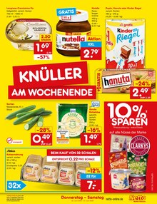 Nutella im aktuellen Netto Marken-Discount Prospekt (Straubing) Nutella im Netto Marken-Discount Prospekt "Aktuelle Angebote" mit 64 Seiten (Straubing)