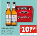 KÖNIG PILSENER im Angebot bei Getränke Oase in Kamen KÖNIG PILSENER Angebote bei Getränke Oase Kamen für 10,99 €