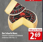 Der Scharfe Maxx Schweizer Schnittkäse bei famila Nordost im Neumünster Prospekt für 2,69 €