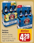 Weißbier von Paulaner für 4,29 € bei REWE im Angebot Weißbier von Paulaner im aktuellen REWE Prospekt