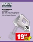 Handmixer HMD-215 Angebote von EDEKA zuhause bei Marktkauf Sindelfingen für 19,99 €